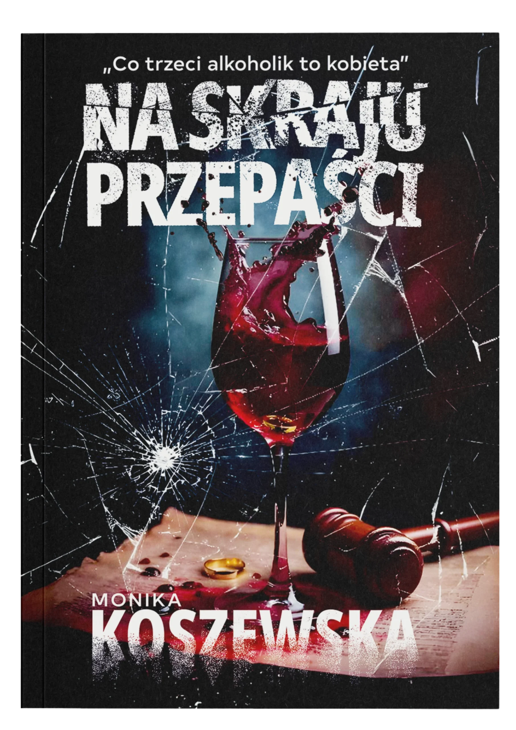 Najlepsza książka o alkoholizmie - okładka książki Na skraju przepaści